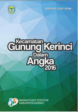 Kecamatan Gunung Kerinci Dalam Angka 2016