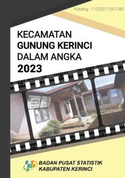 Gunung Kerinci Subdistrict In Figures 2023